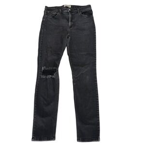 Reformation Black High Rise Skinny Jeans Ref Sustainable Denim Women's‎ 30
